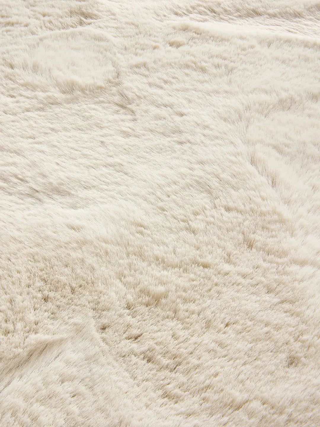 Tapis en fausse fourrure lavable