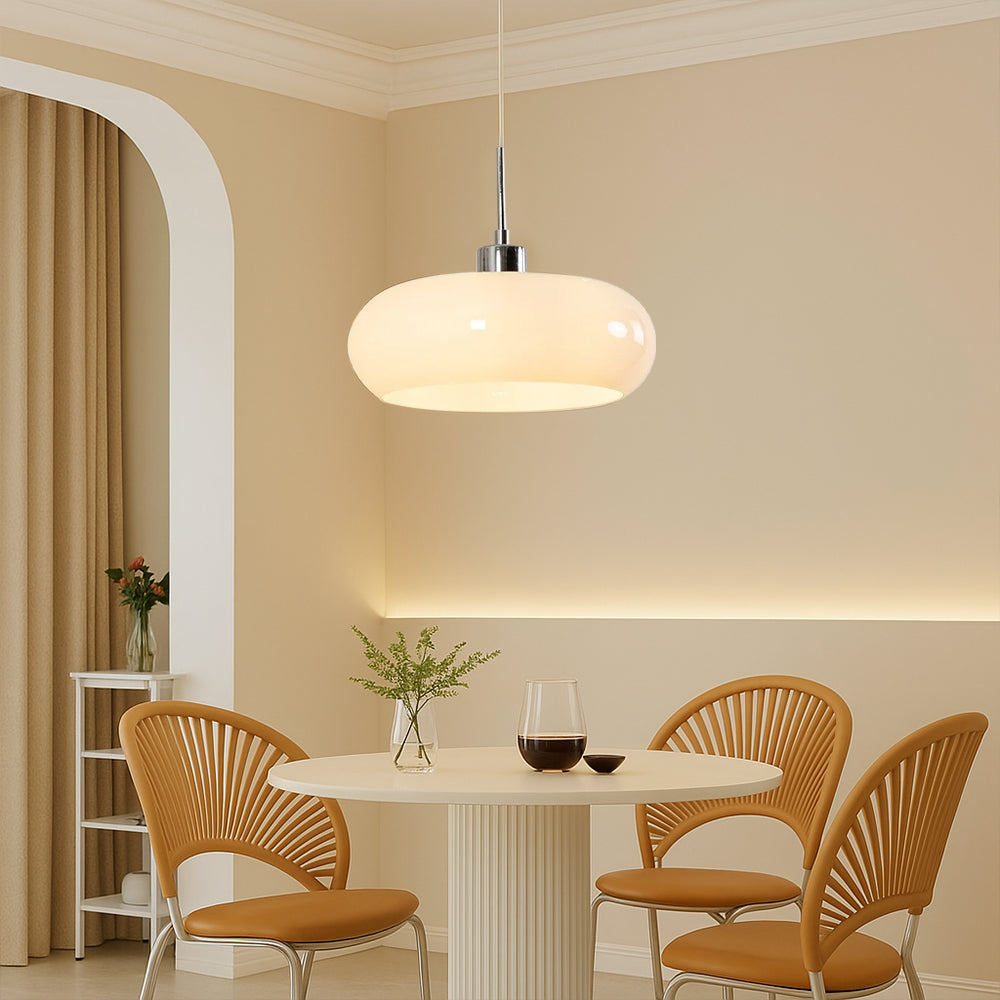 Lampe suspendue géométrique de style Bauhaus