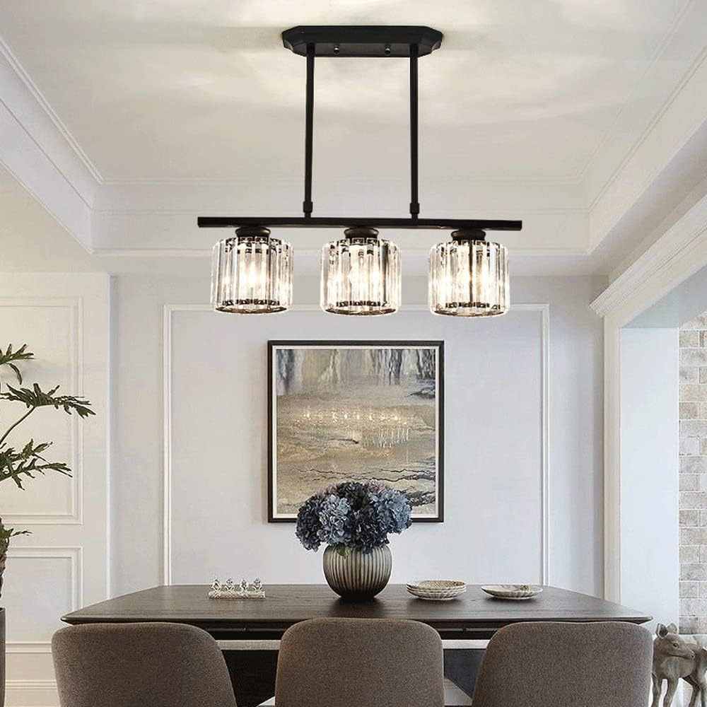 Lampe suspendue en verre d'époque