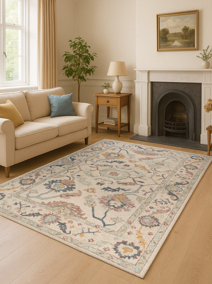 Tapis Calvera en laine et coton persans