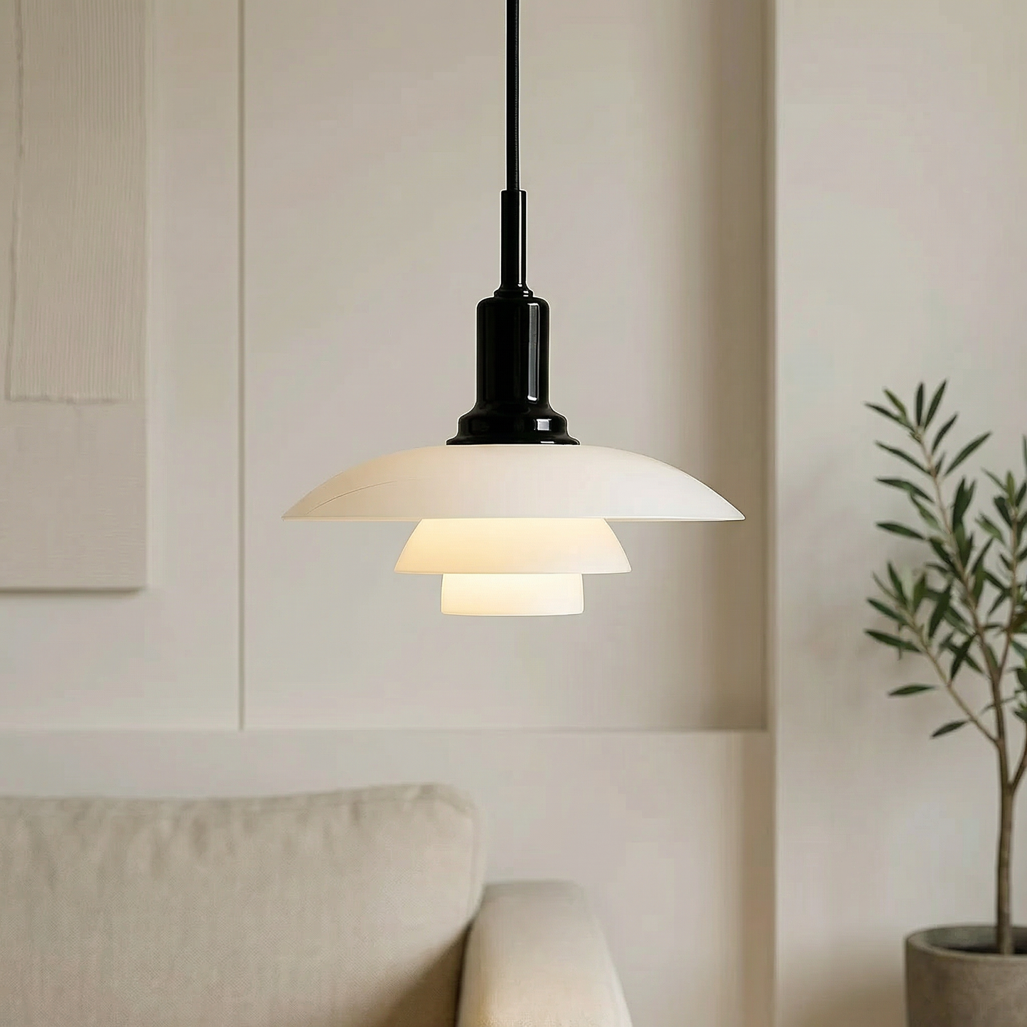 Lampe suspendue design scandinave