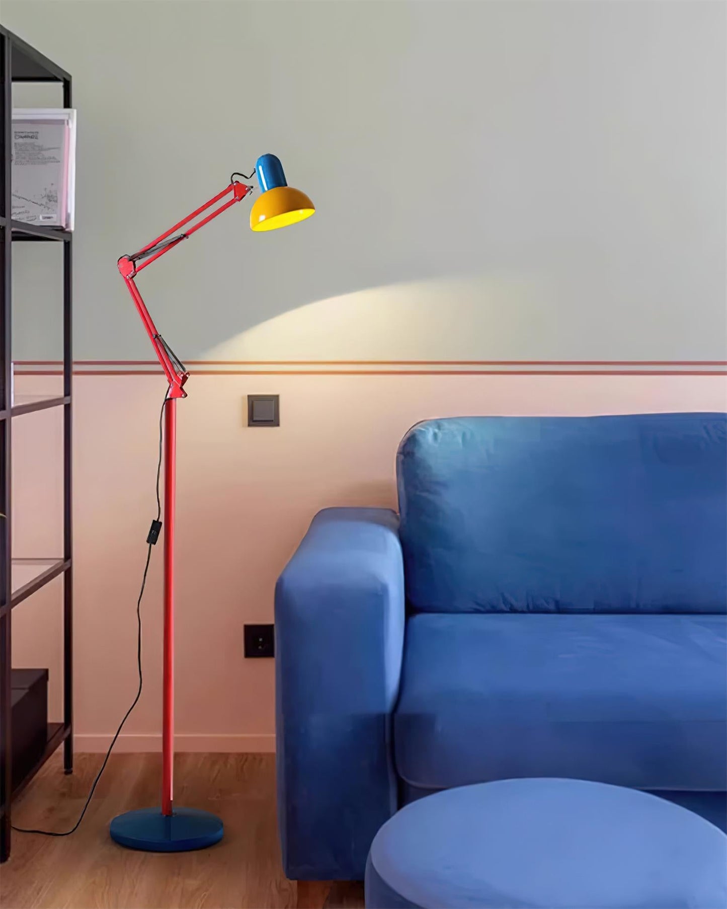 Lampe sur pied moderne artistique