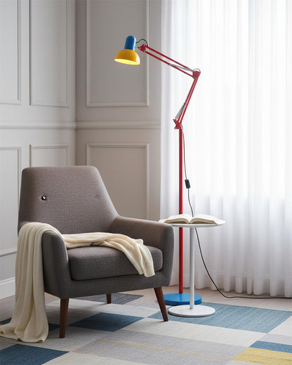 Lampe sur pied moderne artistique