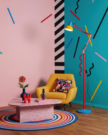 Lampe sur pied moderne artistique
