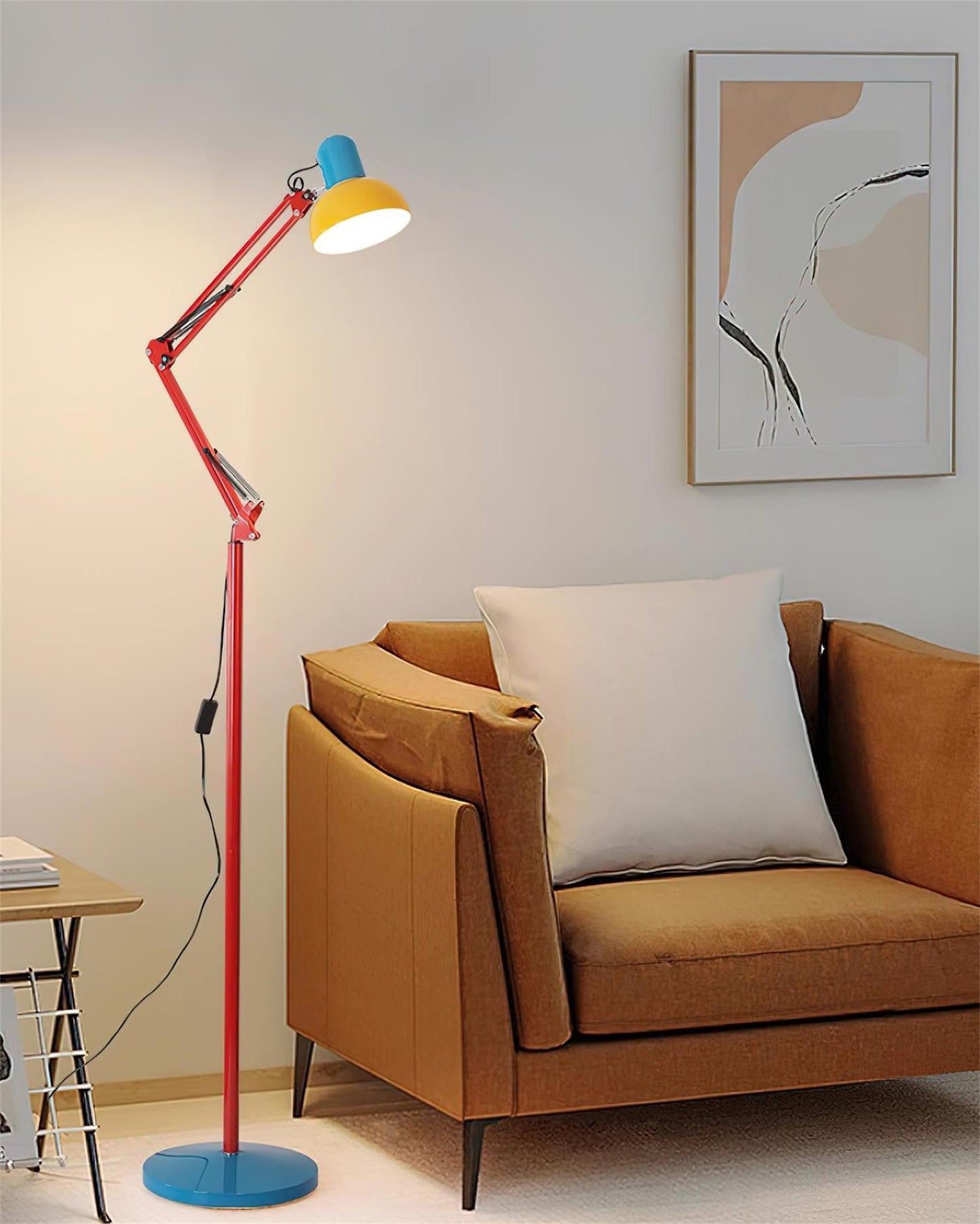 Lampe sur pied moderne artistique