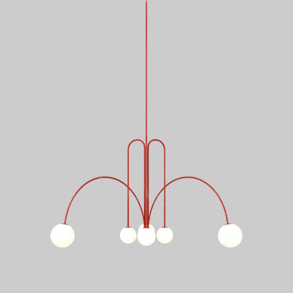 Moderne Lichtkunst Deckenlampe-Aster Selection