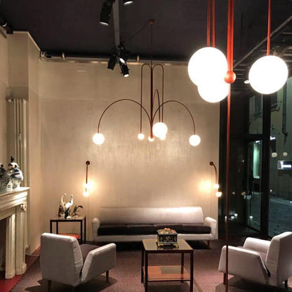 Moderne Lichtkunst Deckenlampe-Aster Selection