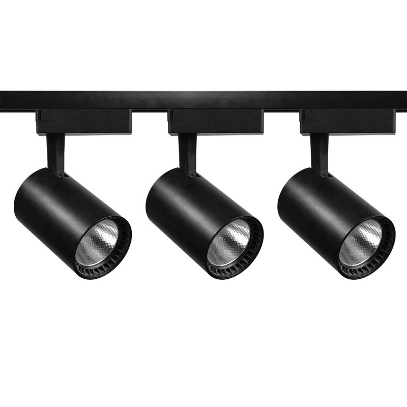Projecteur sur rail LED COB orientable