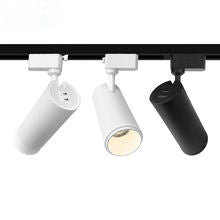 Spot LED sur rail orientable à faisceau réglable