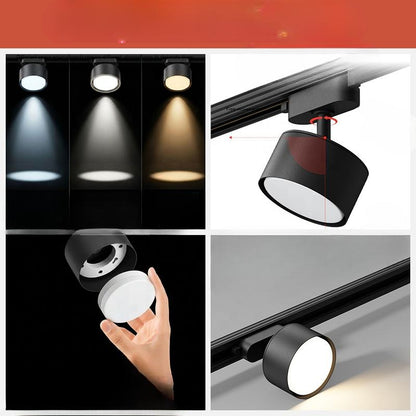 Spot sur rail de plafond moderne GX53