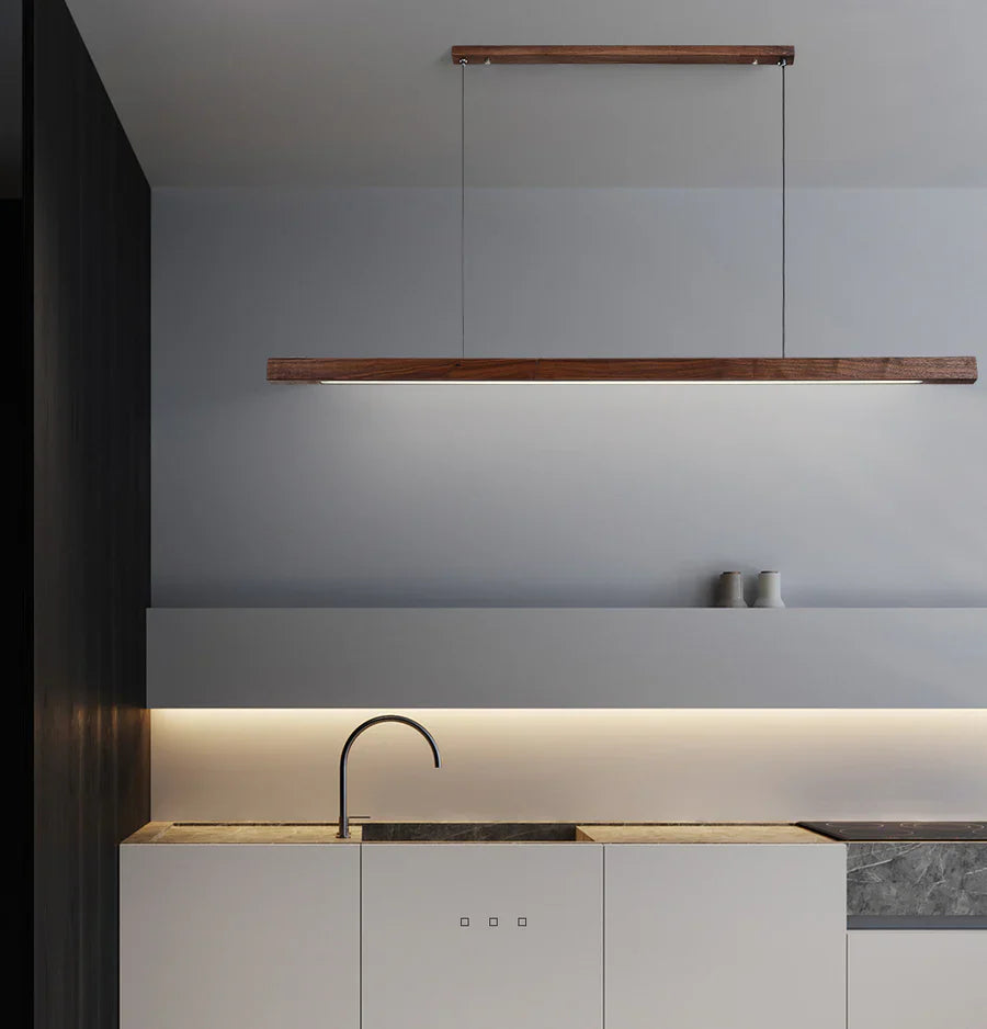 Suspension en bois scandinave moderne