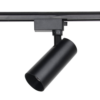 Spot LED sur rail orientable à faisceau réglable