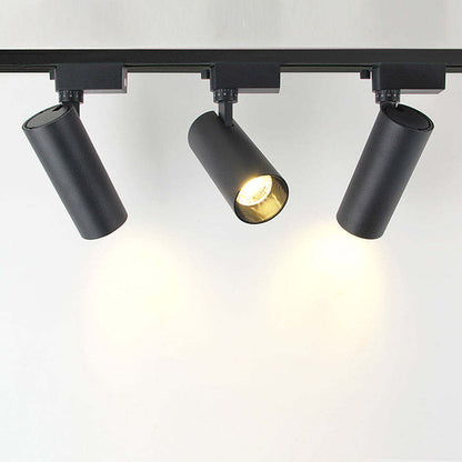 Spot LED sur rail orientable à faisceau réglable
