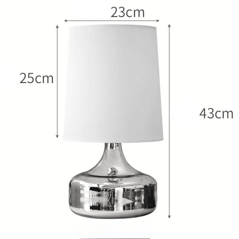 Lampe à poser en céramique style mi-siècle moderne Dravena