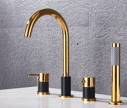 Robinet de baignoire moderne pour montage sur plage