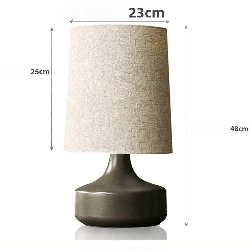 Lampe à poser en céramique style mi-siècle moderne Dravena
