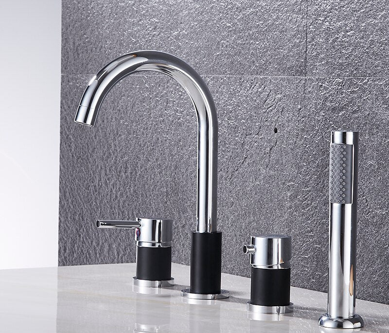 Robinet de baignoire moderne pour montage sur plage