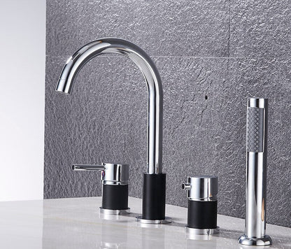 Robinet de baignoire moderne pour montage sur plage