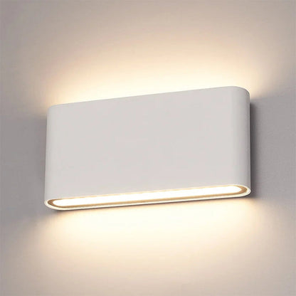 Lumière extérieure moderne étanche orientable haut-bas