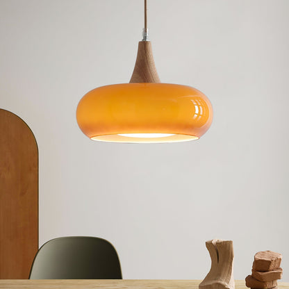 Suspension moderne en verre