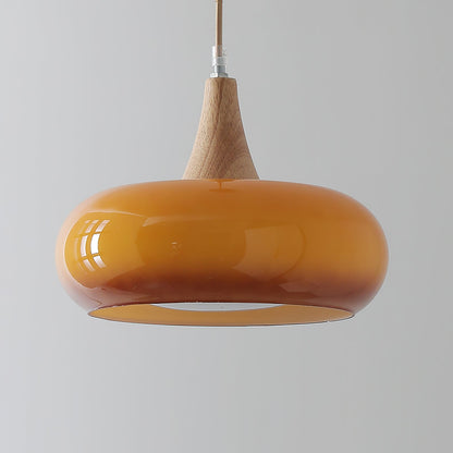 Suspension moderne en verre