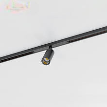 Spot LED sur rail orientable à faisceau réglable