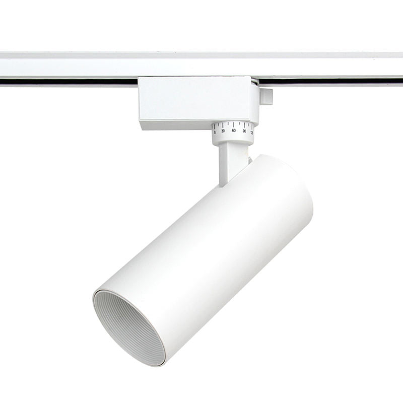 Spot LED sur rail orientable à faisceau réglable