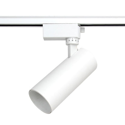 Spot LED sur rail orientable à faisceau réglable