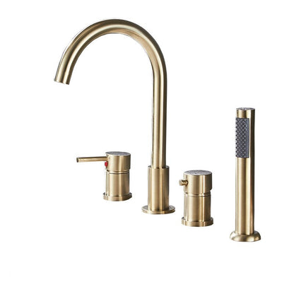 Robinet de baignoire moderne pour montage sur plage