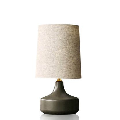 Lampe à poser en céramique style mi-siècle moderne Dravena