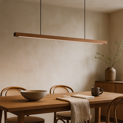 Suspension en bois scandinave moderne