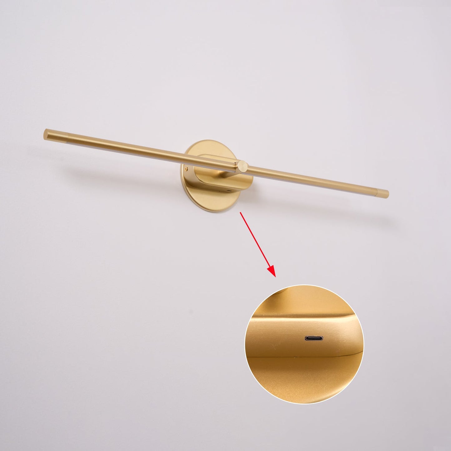 Lampe murale d'ambiance rechargeable