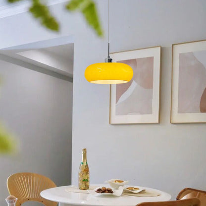 Lampe suspendue géométrique de style Bauhaus