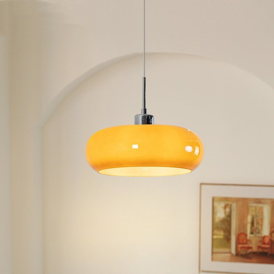Lampe suspendue géométrique de style Bauhaus