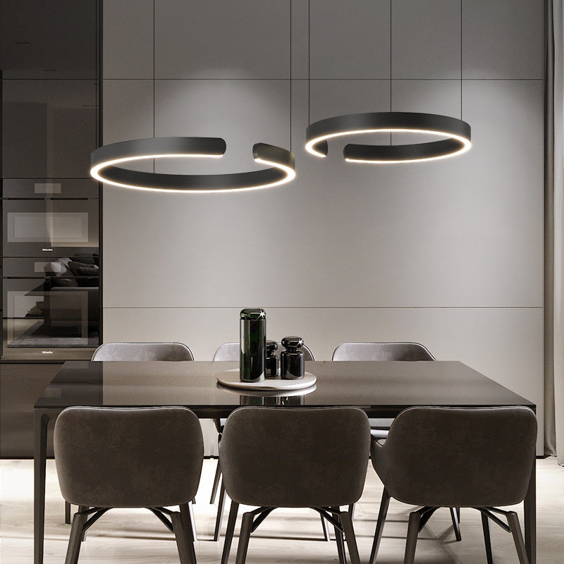 Suspension Anneau Moderne LED