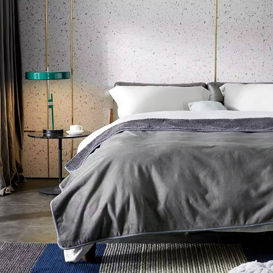 Couverture douce pour couples – Protection et imperméable