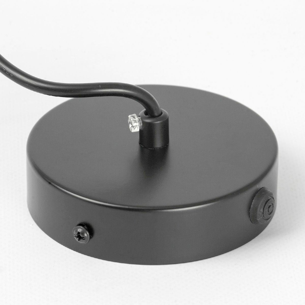 Suspension en verre côtelé rétro