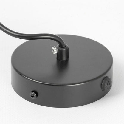 Suspension en verre côtelé rétro