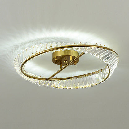 Plafonnier à LED Éclat Cristallin