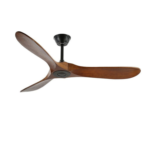Ventilateur de plafond moderne en bois