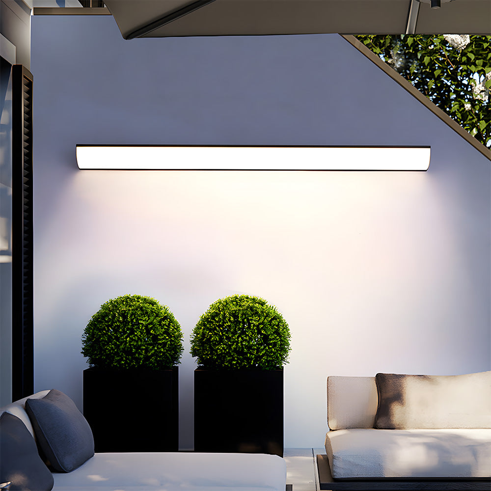 Lampe murale étanche élégante