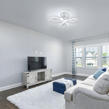 Lampe de chambre en fer sculptural