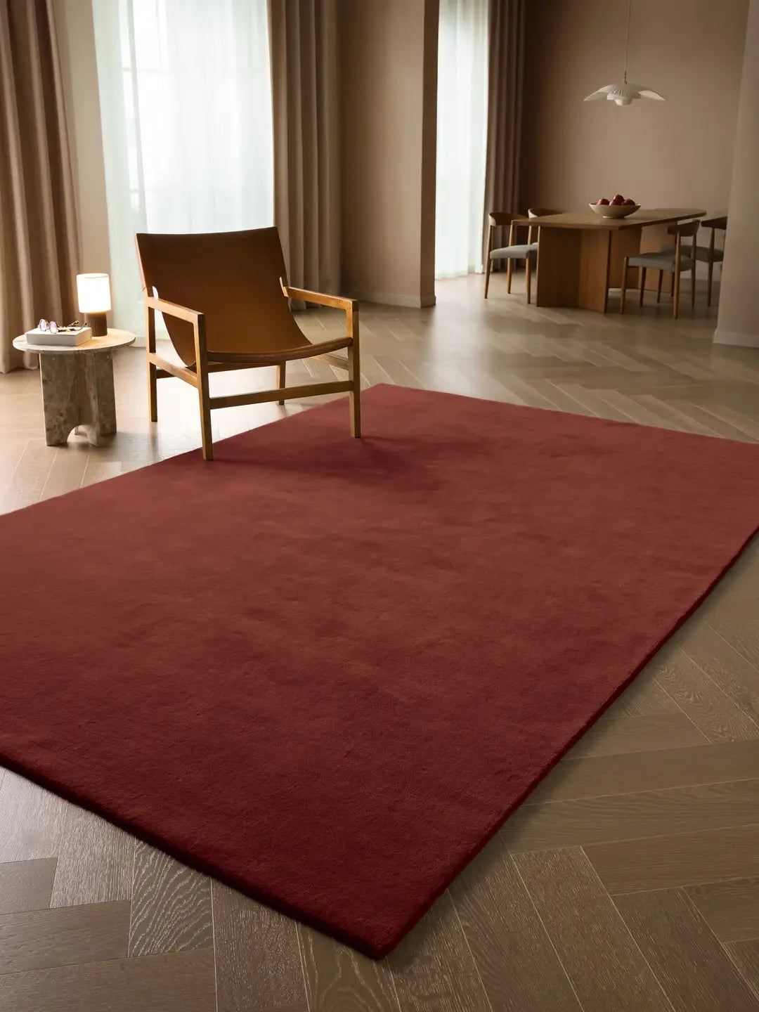 Tapis en laine tissé main de qualité supérieure