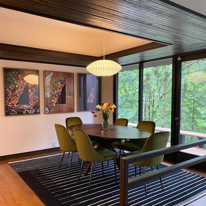 Lanterne suspendue blanche