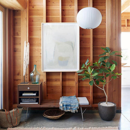 Lanterne suspendue blanche