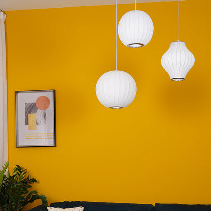 Lanterne suspendue blanche