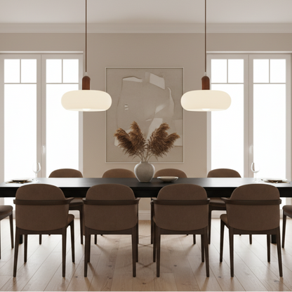 Suspension scandinave crème