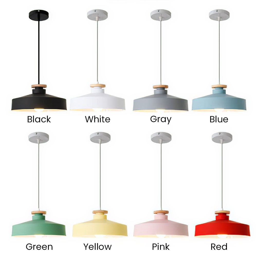 Luminaires suspendus colorés créatifs pour plafond
