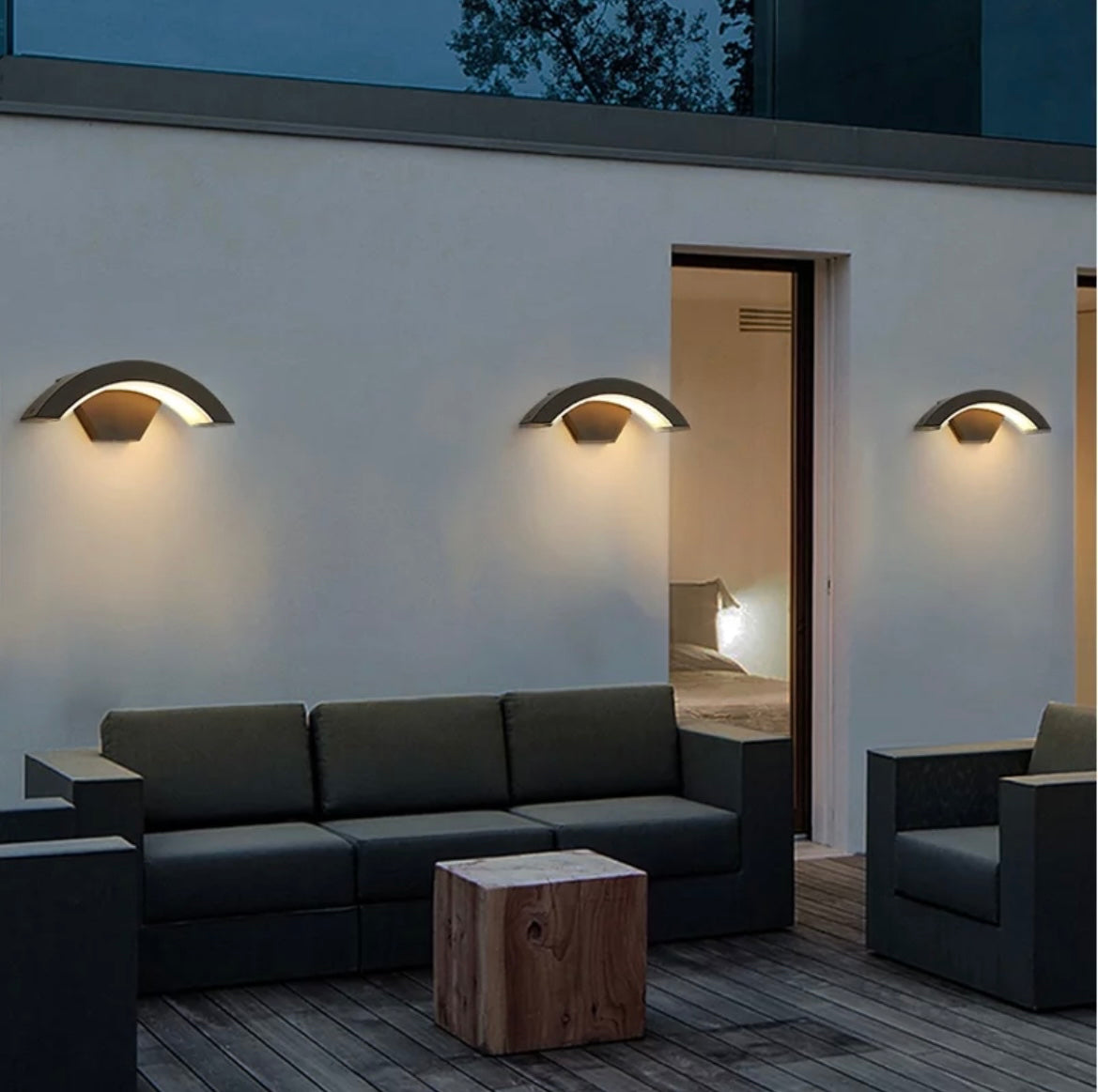 Applique murale LED extérieure intelligente