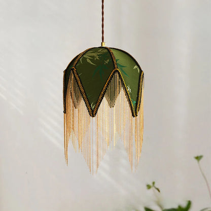 Suspension en tissu d'époque